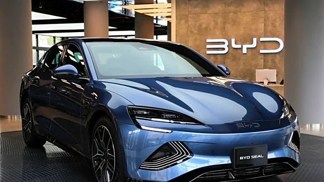 BYD's shares slide after steep fall in quarterly profit
