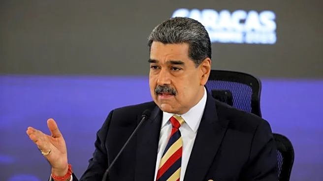 Venezuela's Maduro says his country is peaceful but will not bow to threats