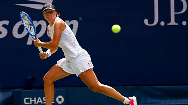 Tennis-Swiatek mindful of young fans at US Open after souvenir grab goes viral