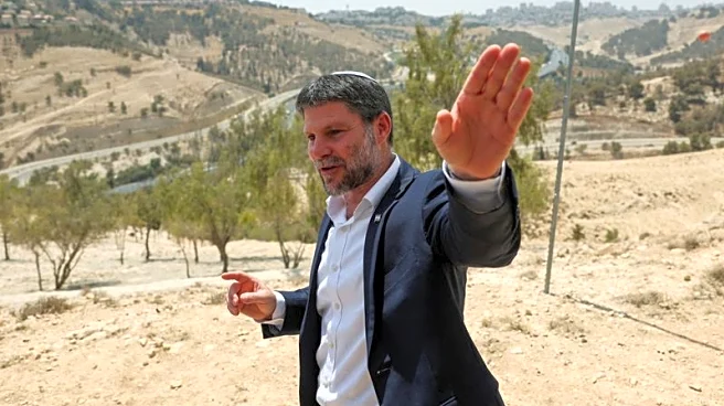 Israel's Smotrich says he is drawing up West Bank annexation maps