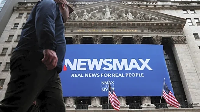 Newsmax sues Fox, claiming TV distribution deals strangled business