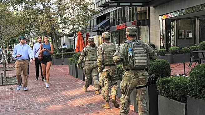 Washington DC sues Trump administration over deployment of National Guard