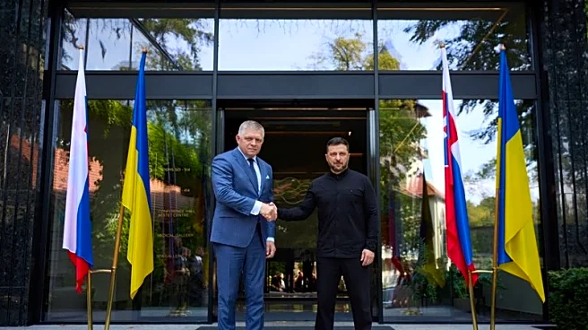 Zelenskiy meets Slovakia's Fico, says Ukraine will respond to Russia's energy attacks