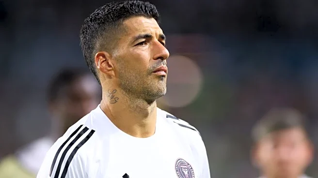 Leagues Cup bans Miami’s Luis Suarez 6 games for spitting incident