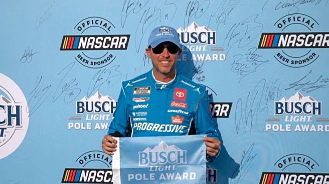 Denny Hamlin blitzes Gateway for second straight Playoff pole