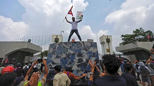 Nepali police fire tear gas and rubber bullets at protesters outside parliament