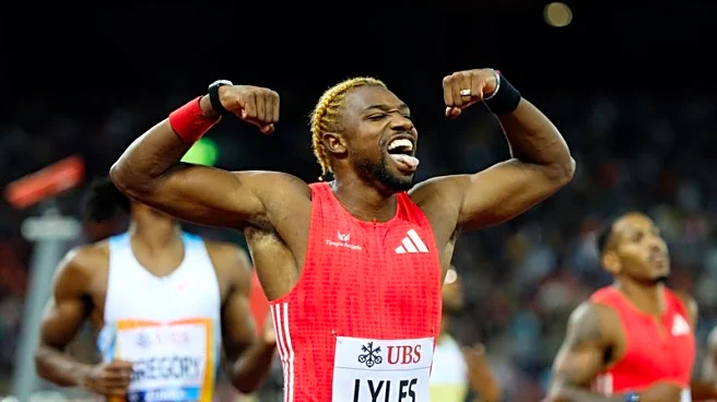 Athletics-US sprinters on the charge in Tokyo