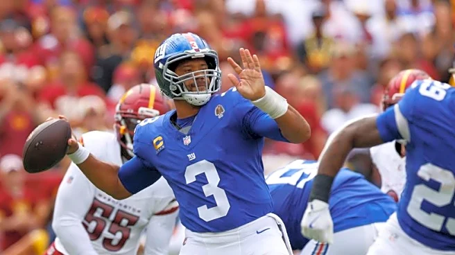 Giants still rolling with QB Russell Wilson in Week 2
