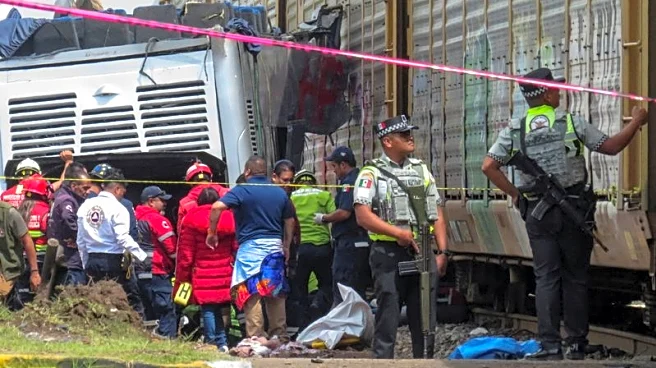 Ten people killed, 61 hurt after Mexican train hits double-decker bus