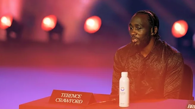 Boxing-'Biggest fight in a decade': Crawford targets history against Canelo