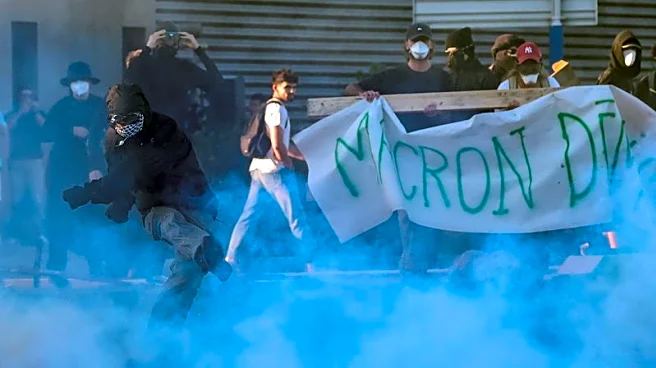 French police arrest dozens in 'Block Everything' protests
