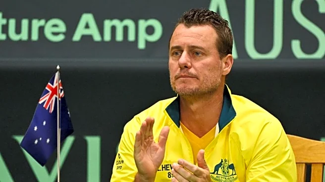 Tennis-Hewitt handed suspension for pushing anti-doping official at Davis Cup