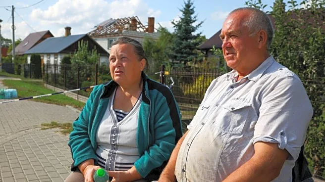 Polish couple's house hit by drone as they watched TV news