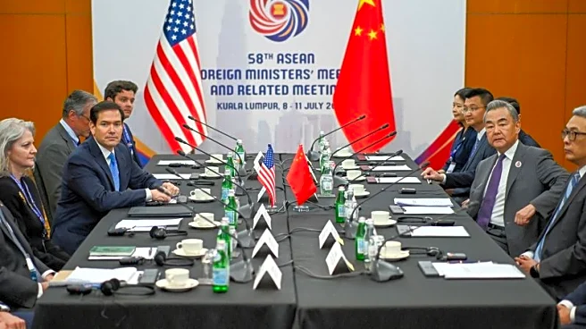 Rubio spoke Wednesday with China’s Wang Yi, State Department says