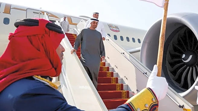 UAE president's Gulf tour seeks coordination after Israeli attack in Doha, adviser says