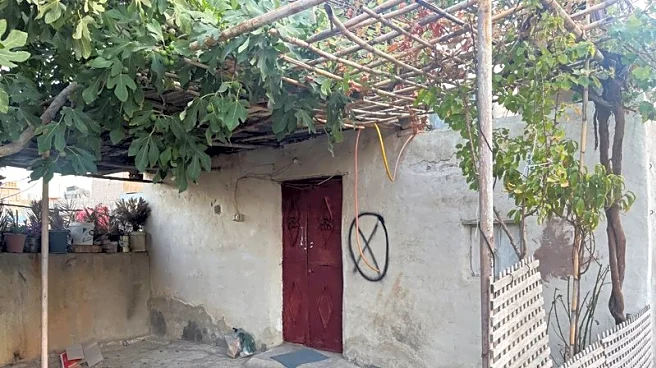 How Syrian forces emptied Alawite suburb: X means stay, O means go