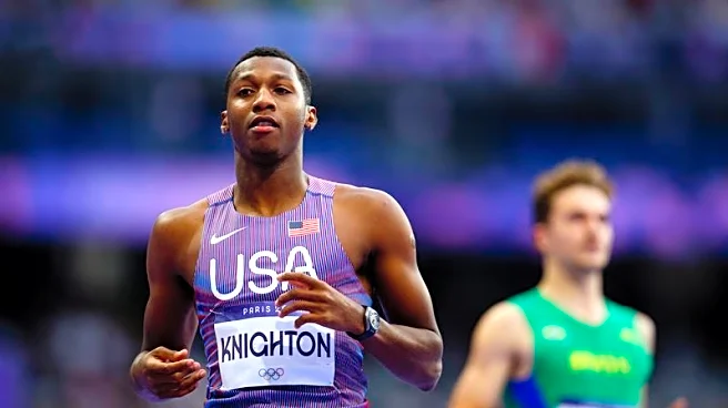Doping-US sprinter Knighton banned for four years for doping violation