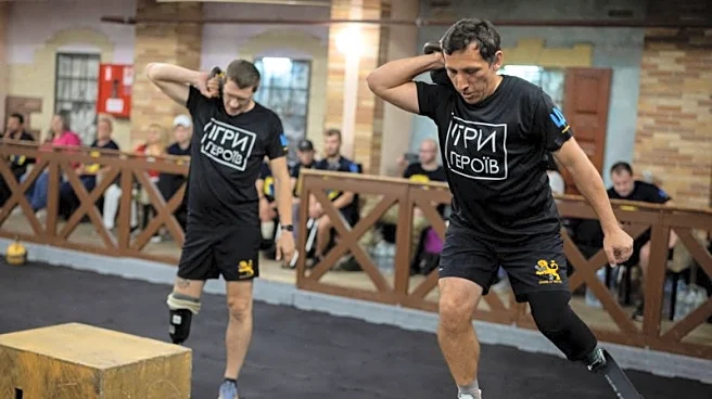 As Harry visits Ukraine, combat amputees use sport to aid rehabilitation