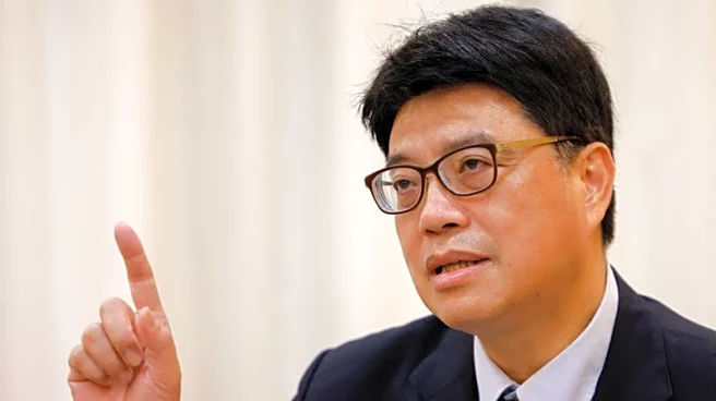 In US, Taiwan minister warns of 'domino effect' if China takes island