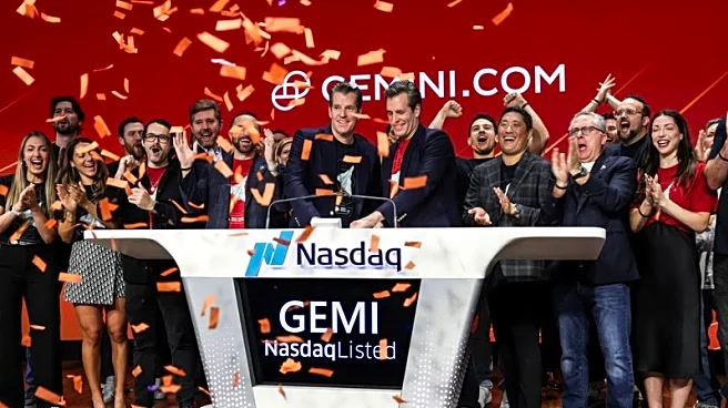 Winklevoss twins' crypto exchange Gemini valued at $4.4 billion in strong Nasdaq debut