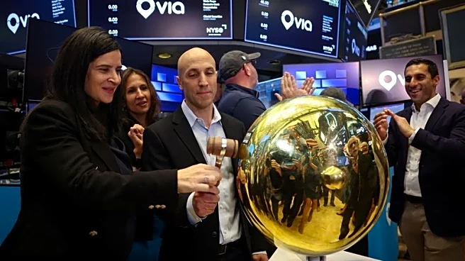 Transit tech firm Via valued at $3.5 billion as shares fall in NYSE debut