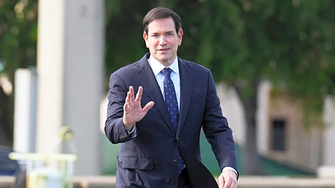 US stands with Philippines against China's plan in South China Sea atoll, Rubio says