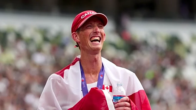 Athletics-Walkers Dunfee and Perez enjoy golden start to world championships