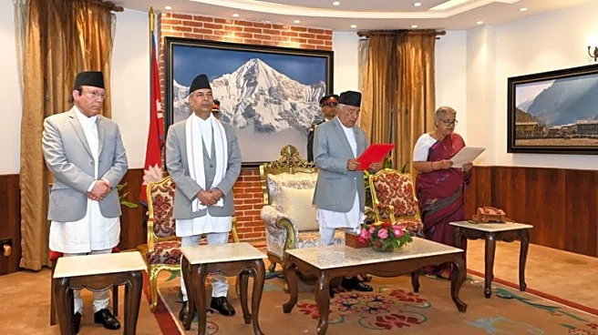 Nepal sets March elections after naming interim prime minister