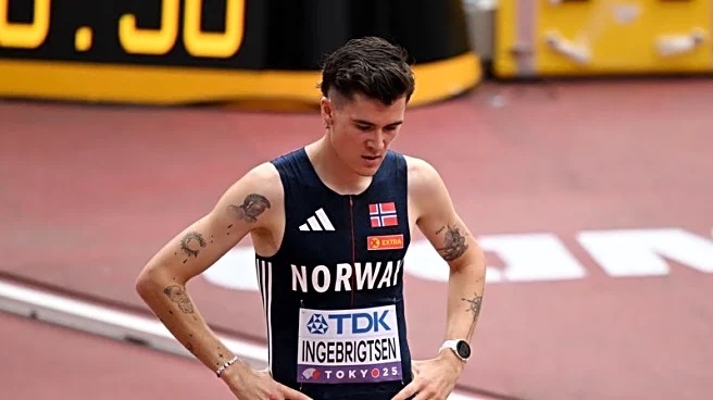 Athletics-Ingebrigtsen knocked out in world 1,500m heats