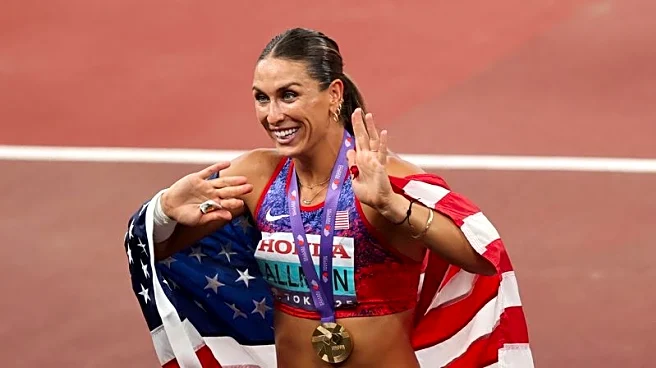 Athletics-Allman finally gets world discus gold