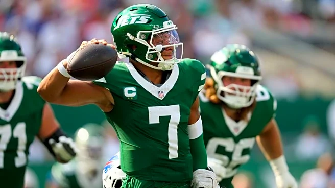 Jets QB Justin Fields in concussion protocol after rough