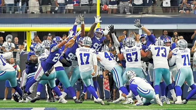 NFL roundup: Brandon Aubrey's buzzer field goals lift Cowboys past Giants in OT