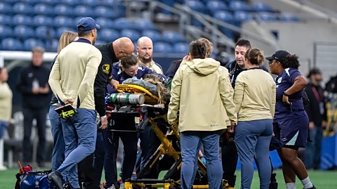 Savannah DeMelo collapses on field, Louisville-Seattle match abandoned