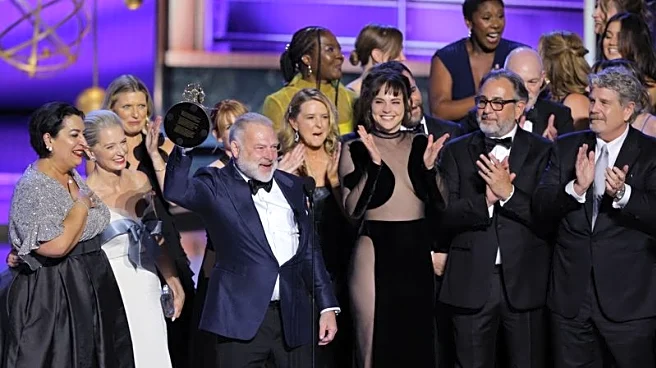 Hollywood celebrates 'The Pitt' and 'The Studio' at TV's Emmy Awards