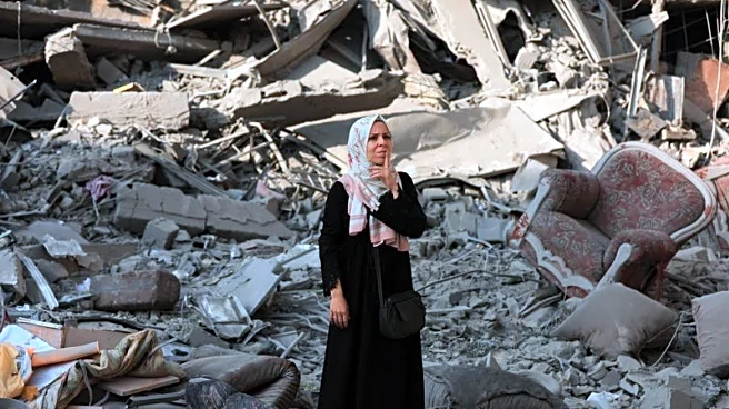 Gazans flee Israeli bombardment as Rubio meets Netanyahu in Jerusalem