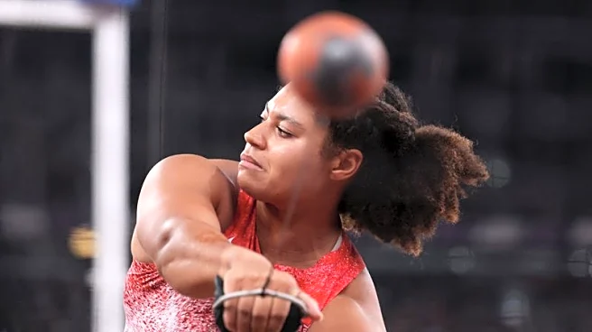 Athletics-Canada's Rogers retains world hammer title with huge throw