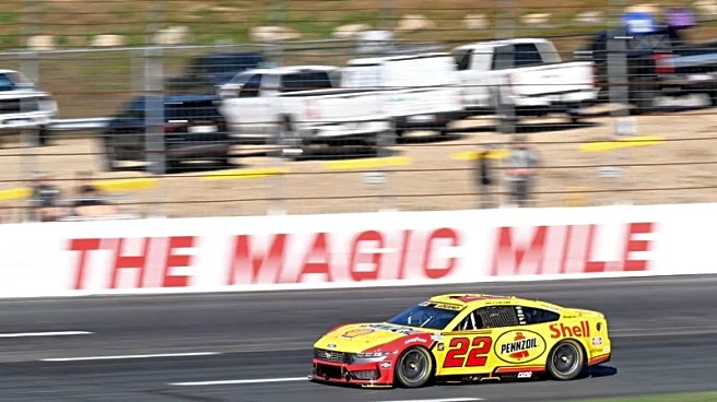 Joey Logano claims pole in New Hampshire