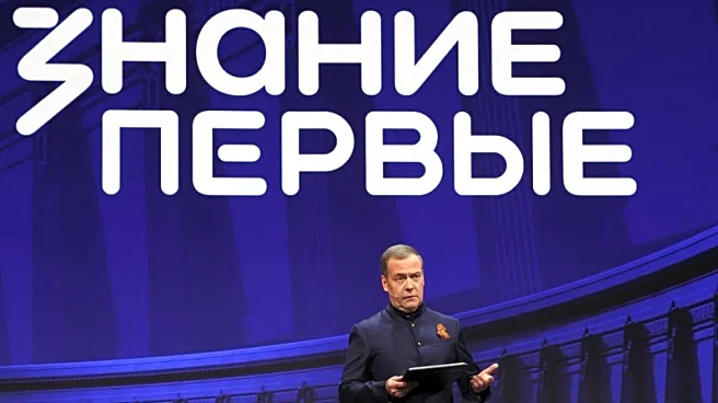 Medvedev says Trump's actions are like an act of war against Russia