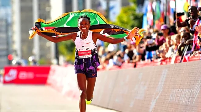 Doping-Chepngetich retains women's marathon world record despite three-year ban