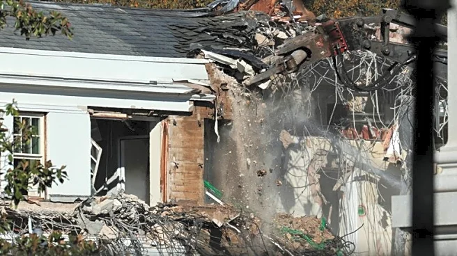 With East Wing nearly demolished, White House looks for more donors to help fund ballroom