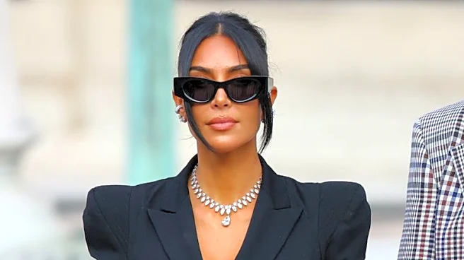 Reality TV star Kim Kardashian reveals brain aneurysm