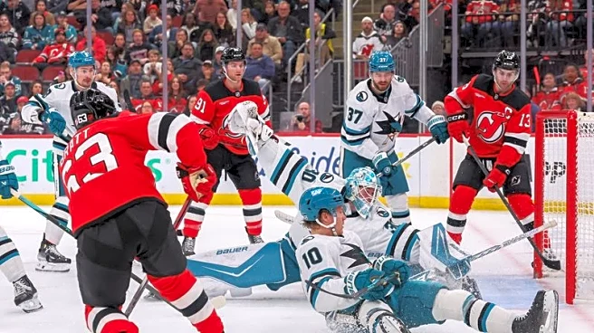 NHL roundup: Devils down Sharks for 7th straight win