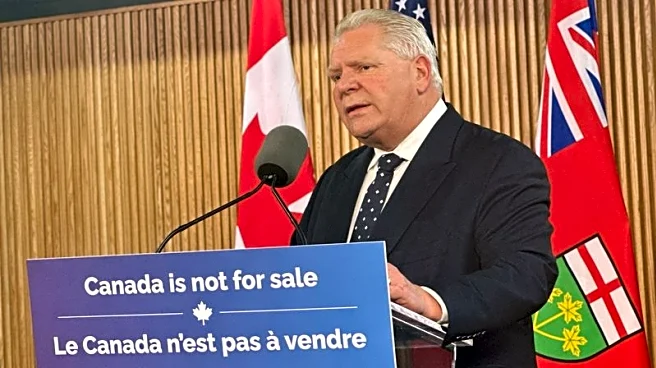 Ontario premier provokes Trump's ire once again with Reagan ad