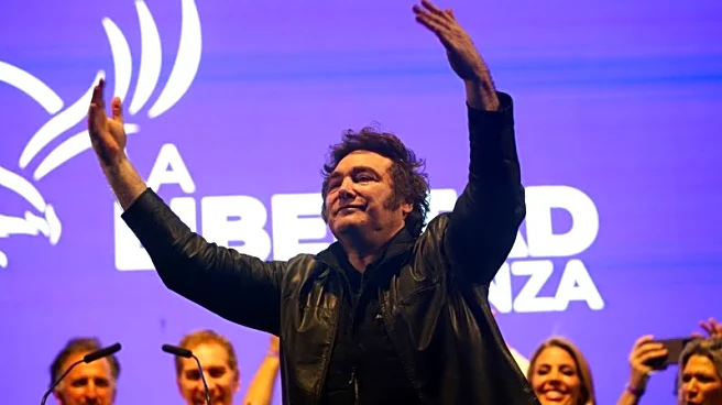 Argentines vote in high-stakes test of Milei's libertarian vision