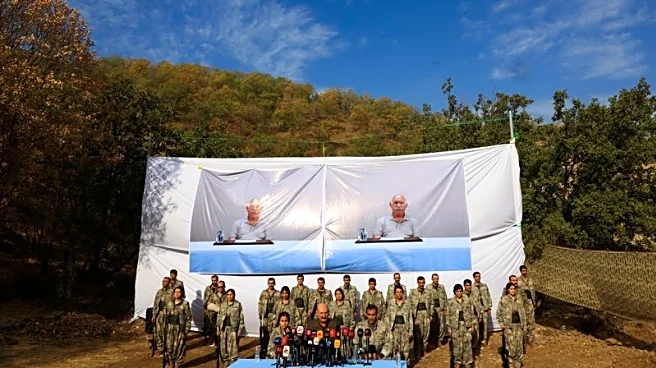 Kurdish PKK militants announce withdrawal from Turkey as part of disarmament