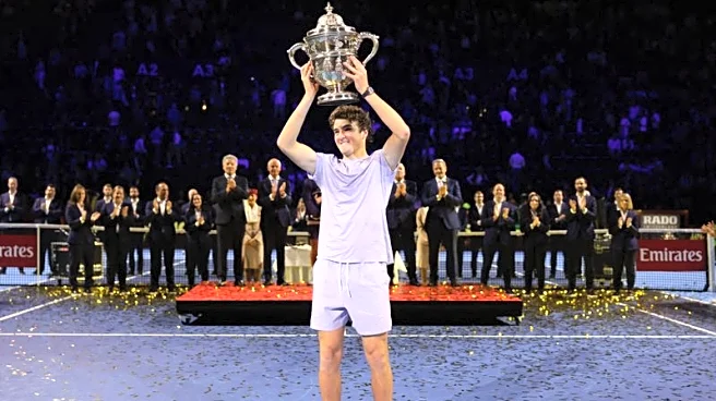 Tennis-Brazilian teen Fonseca beats Davidovich Fokina to win biggest career title in Basel