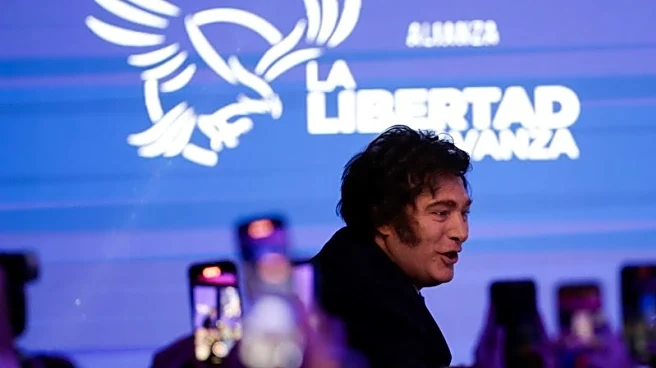 Investor reaction to Milei's victory in Argentina midterm congressional vote