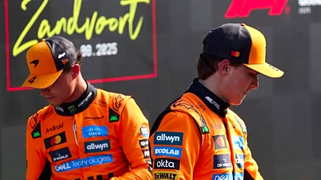 Motor racing-Norris and Piastri can feel confident in title chase, says Stella