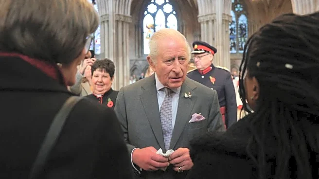 Britain's King Charles heckled over brother Prince Andrew