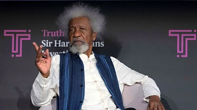 Nigerian Nobel laureate Wole Soyinka says US revokes his visa